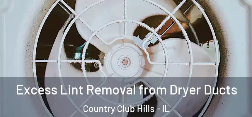 Excess Lint Removal from Dryer Ducts Country Club Hills - IL